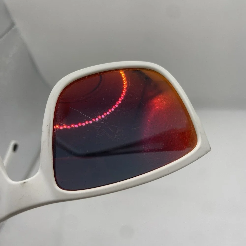 Tifosi Optics Hagen XL Sunglasses Matte White,‎ w/Smoke Red Mirror Lenses Read